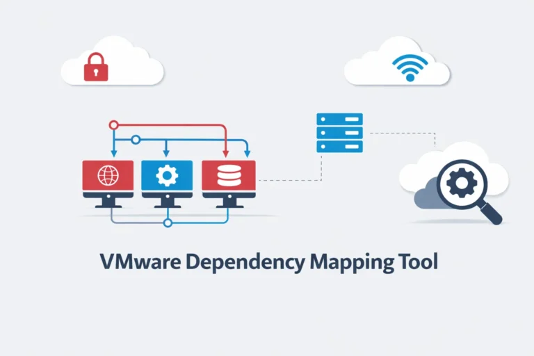 VMware dependency mapping tool diagram