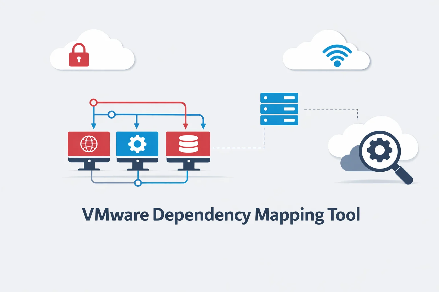 VMware dependency mapping tool diagram