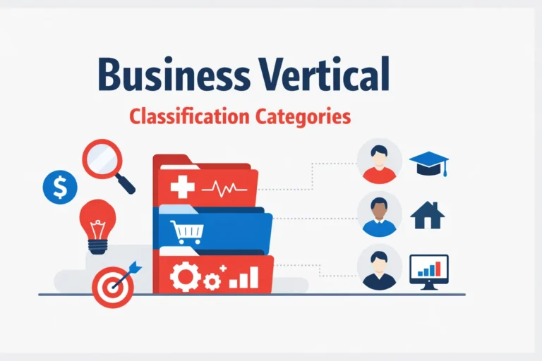 business vertical classification categories