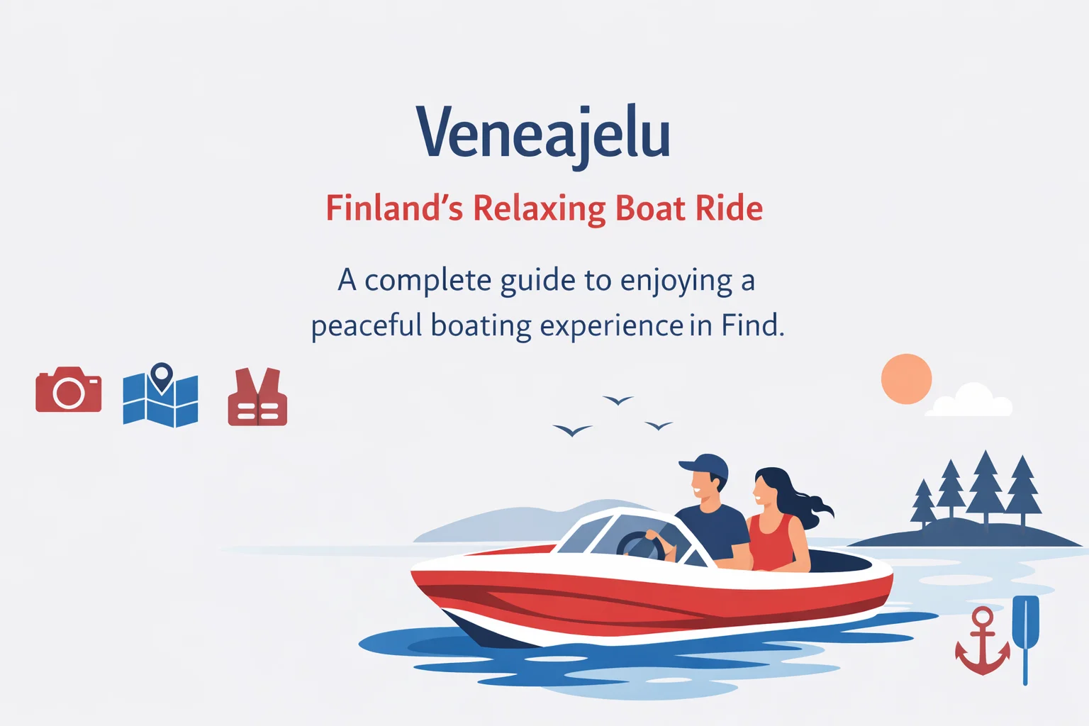 Veneajelu boat ride experience in Finland
